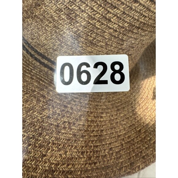 Coolibar Women's S/M Floppy Woven Sun Hat Tan EUC - Picture 13 of 13